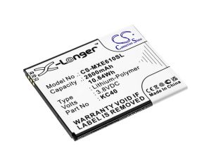 Batteri till Motorola Moto E6 Plus mfl - 2.800 mAh