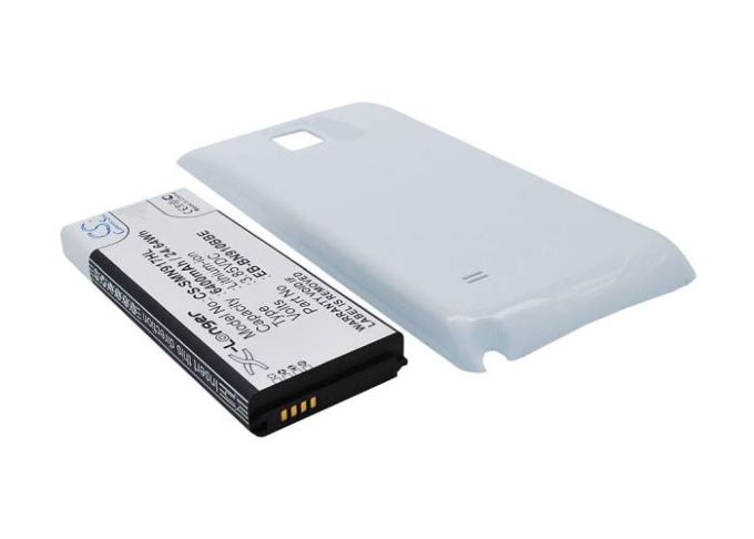 Batteri till Samsung Galaxy Note 4 mfl - 6.400 mAh - Vit