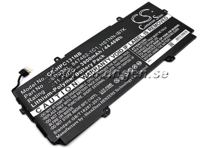 Batteri till HP Chromebook 13 G1 - 3.900 mAh