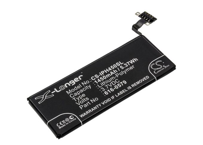 Batteri till Apple iPhone 4s - 1.450 mAh