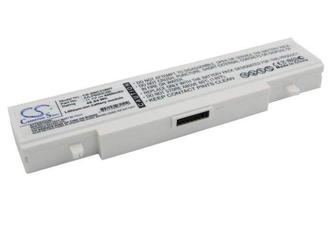 Batteri till Samsung Q320 mfl - 4.400 mAh - Vitt