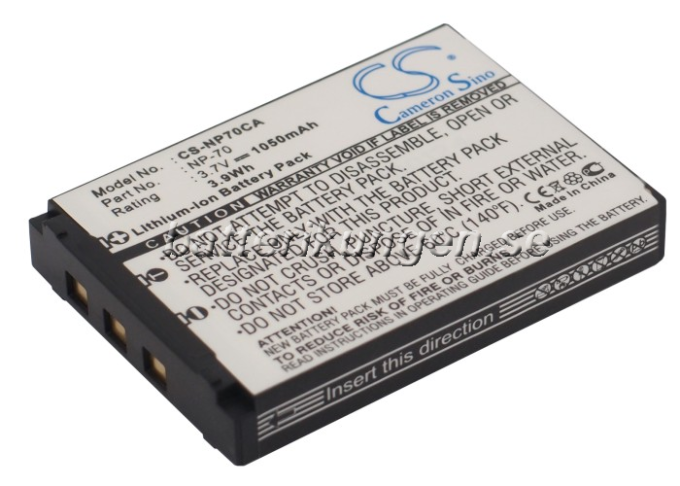 Batteri till Casio som ersätter NP-70