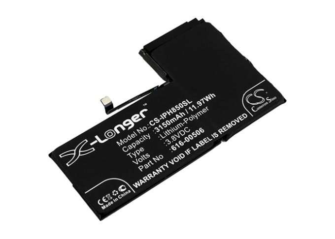 Batteri till Apple iPhone Xs Max - 3.150 mAh