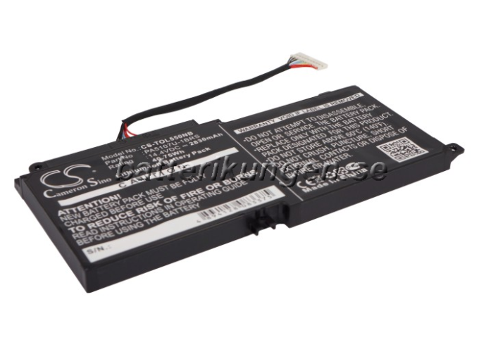 Batteri till Toshiba Satellite S55t mfl - 2.830 mAh
