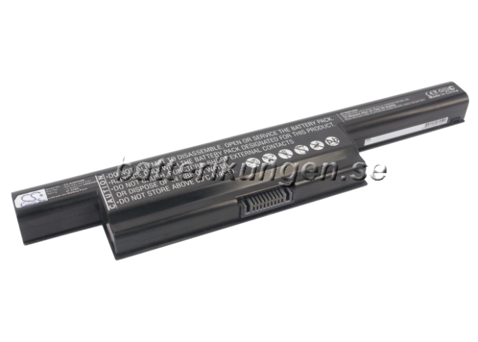 Batteri till Asus K93 mfl - 4.400 mAh