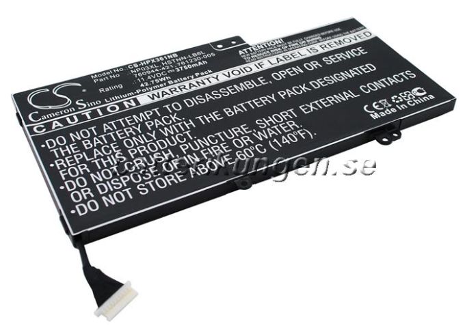 Batteri till HP Pavilion X360 mfl - 3.750 mAh