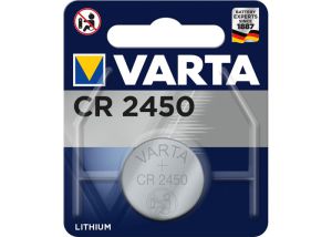 1 st Varta CR2450 batteri