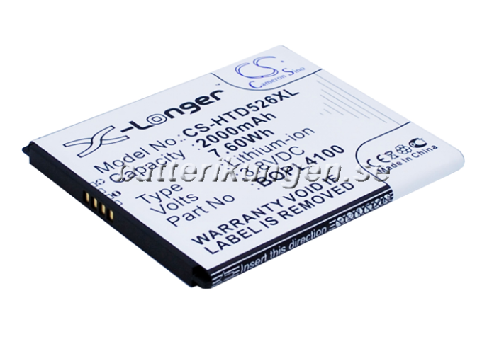 Batteri till HTC Desire 526 mfl - 2.000 mAh