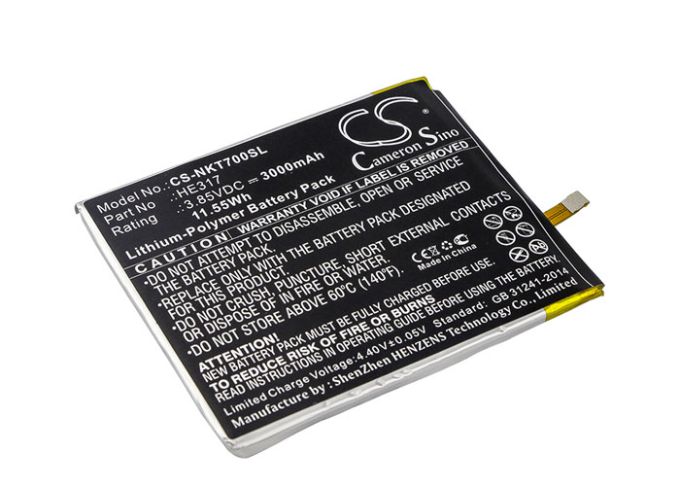 Batteri till Nokia 7 mfl - 3.000 mAh