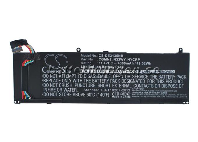 Batteri till Dell Inspiron 3135 mfl - 4.300 mAh