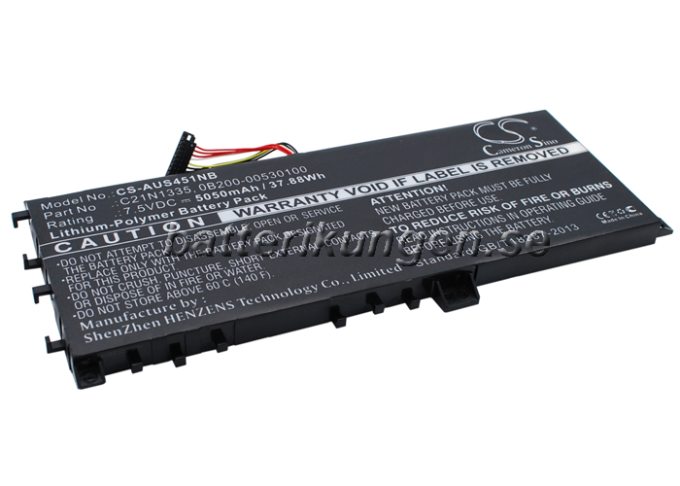 Batteri till Asus VivoBook S451 mfl - 5.050 mAh