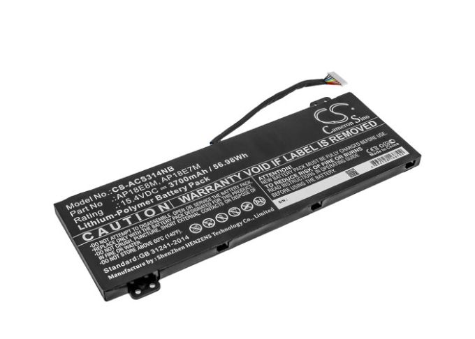 Batteri till Acer Nitro 5 mfl - 3.700 mAh