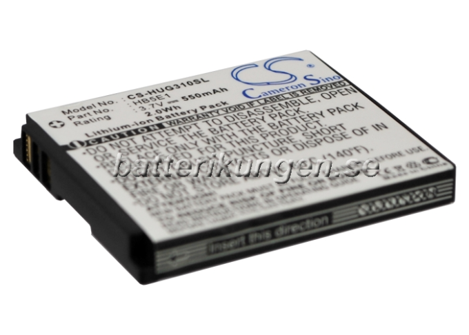 Batteri till Huawei G2201 mfl - 550 mAh