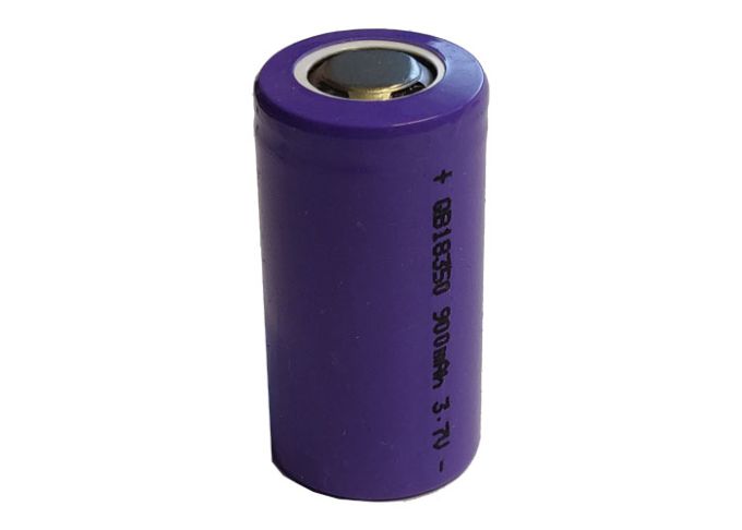 18350 batteri - 900 mAh - 9A