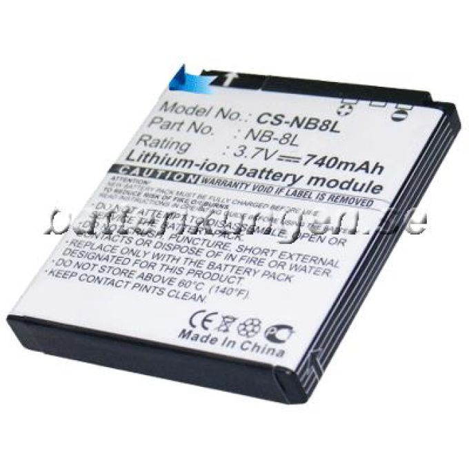 Batteri till Canon som ersätter NB-8L