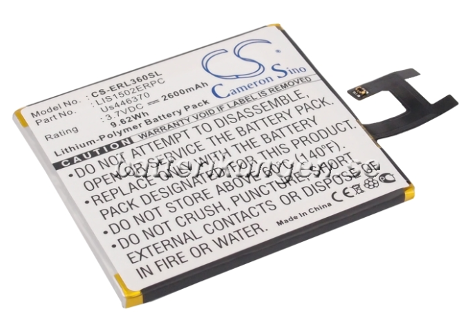 Batteri till Sony Xperia Z mfl - 2.600 mAh