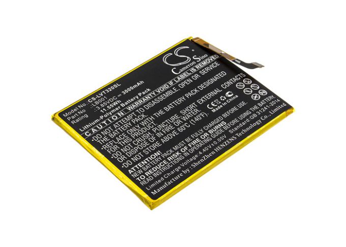 Batteri till Lenovo K320T mfl - 3.000 mAh