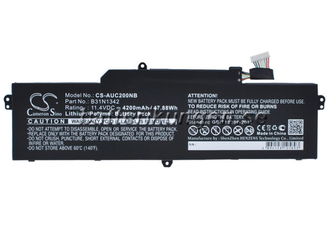 Batteri till Asus Chromebook C200 mfl - 4.200 mAh